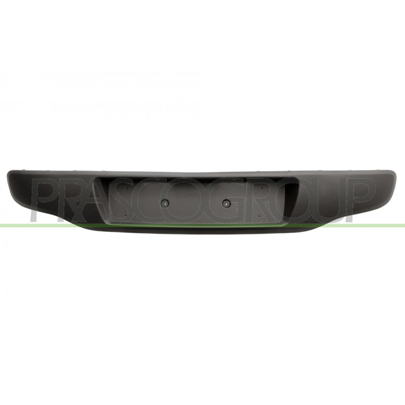 Bandeau central noir de pare-chocs arrière Bandeau central noir de pare-chocs arrière