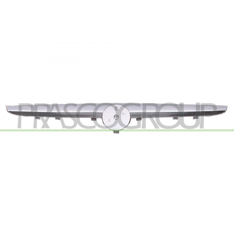 Moulure supérieure chrome de calandre Moulure supérieure chrome de calandre