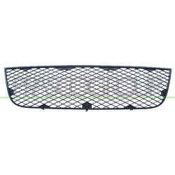 Grille centrale noire de pare-chocs avant