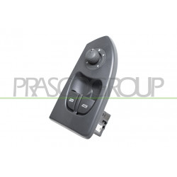 PANNEAU A BOUTON-POUSSOIR NOIR-2 INTERRUPTEURS-LEVE VITRE-PORTE AVANT GAUCHE-24
