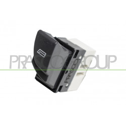 INTERRUPTEUR LEVE-VITRE NOIR GAUCHE-PORTE AVANT GAUCHE-6 BROCHES