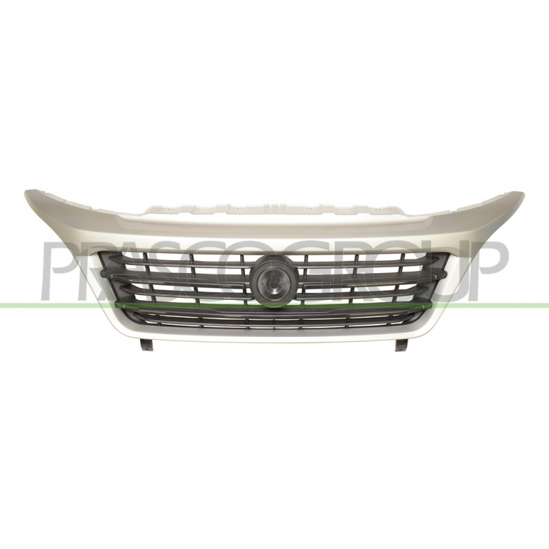Grille de calandre complète noir avec cadre gris Grille de calandre complète noir avec cadre gris