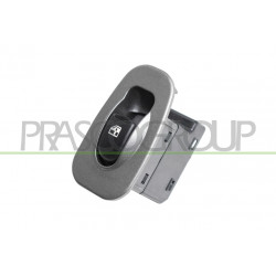 INTERRUPTEUR LEVE-VITRE GRIS-PORTE ARRIERE DROITE/GAUCHE-7 BROCHES