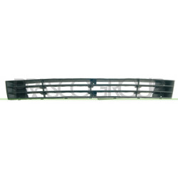 Grille centrale noire de pare-chocs avant