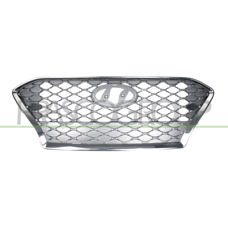 Grille de calandre argent et chrome Grille de calandre argent et chrome