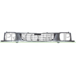 Grille de calandre argent et gris foncé