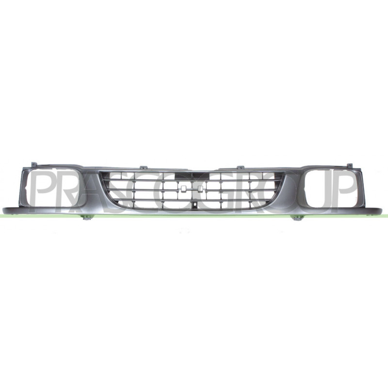 Grille de calandre argent et gris foncé Grille de calandre argent et gris foncé
