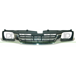 Grille de calandre argent, gris et chrome