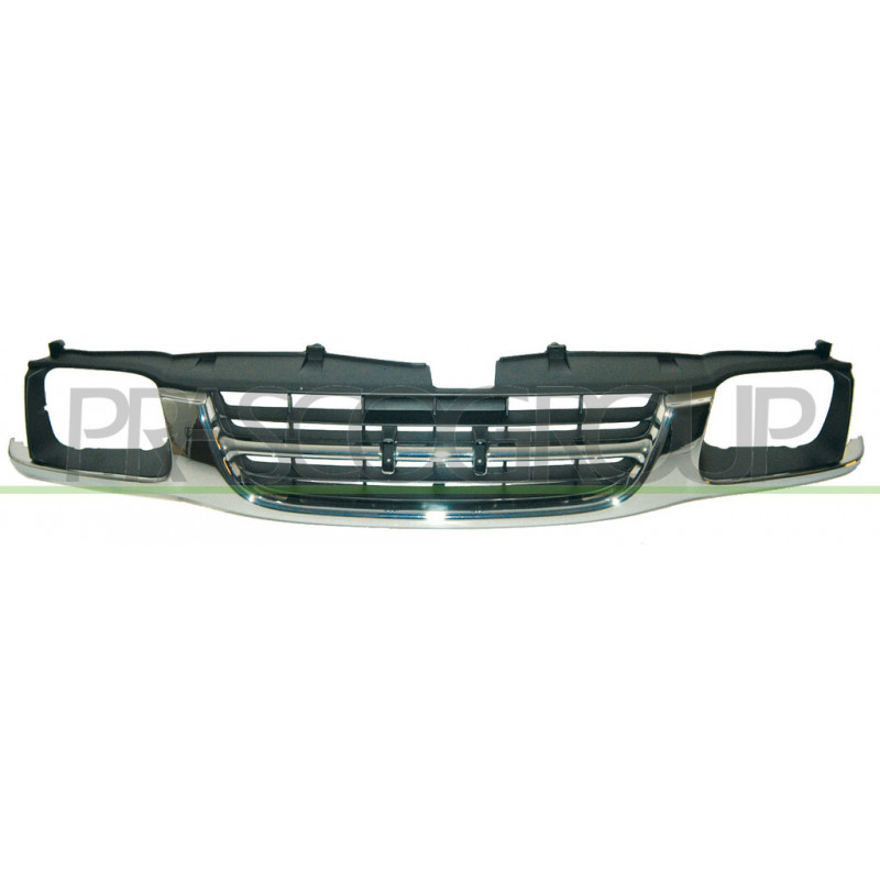 Grille de calandre argent, gris et chrome Grille de calandre argent, gris et chrome