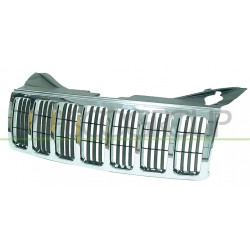 Grille de calandre avec cadre chromé
