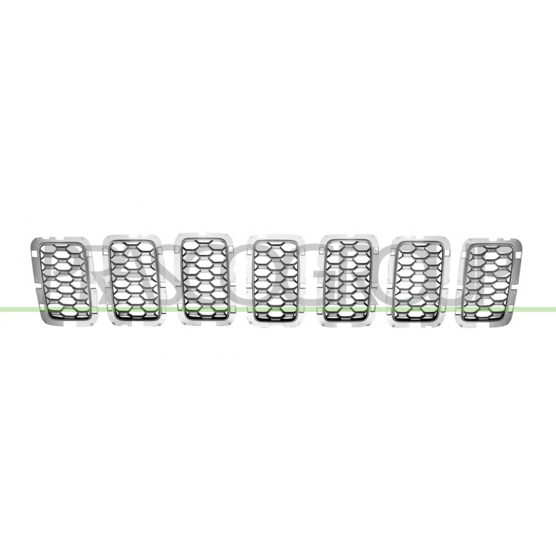 Grille de calandre intérieur chrome Grille de calandre intérieur chrome