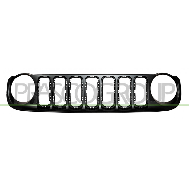 Grille de calandre supérieur noir Grille de calandre supérieur noir