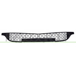 Grille centrale noire de pare-chocs avant