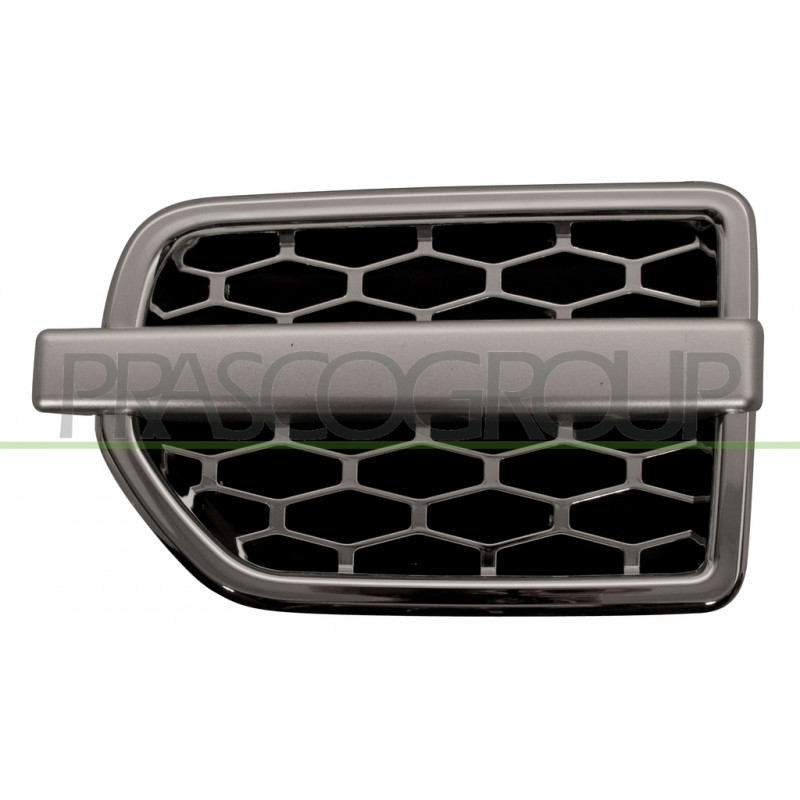 Grille argent d'aile avant côté chauffeur Grille argent d'aile avant côté chauffeur