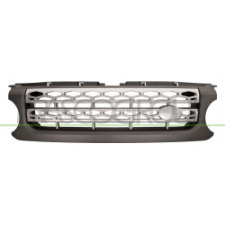 Grille de calandre grise foncé et argent