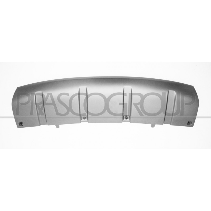 Spoiler central argent de pare-chocs avant Spoiler central argent de pare-chocs avant