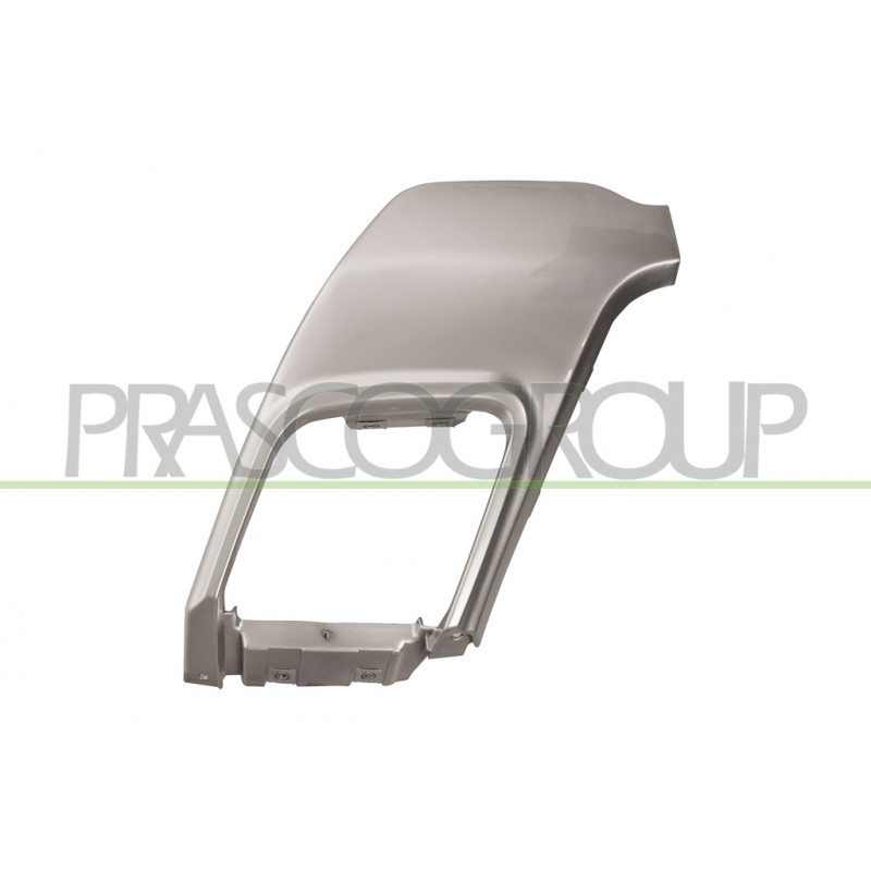 Moulure argent de pot d'échappement côté chauffeur Moulure argent de pot d'échappement côté chauffeur
