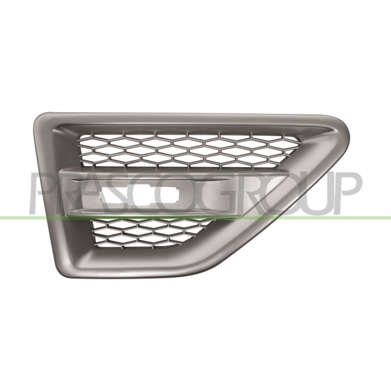 Grille argent d'aile avant côté passager Grille argent d'aile avant côté passager