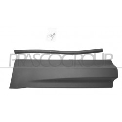 Bandeau noir de porte arrière côté chauffeur