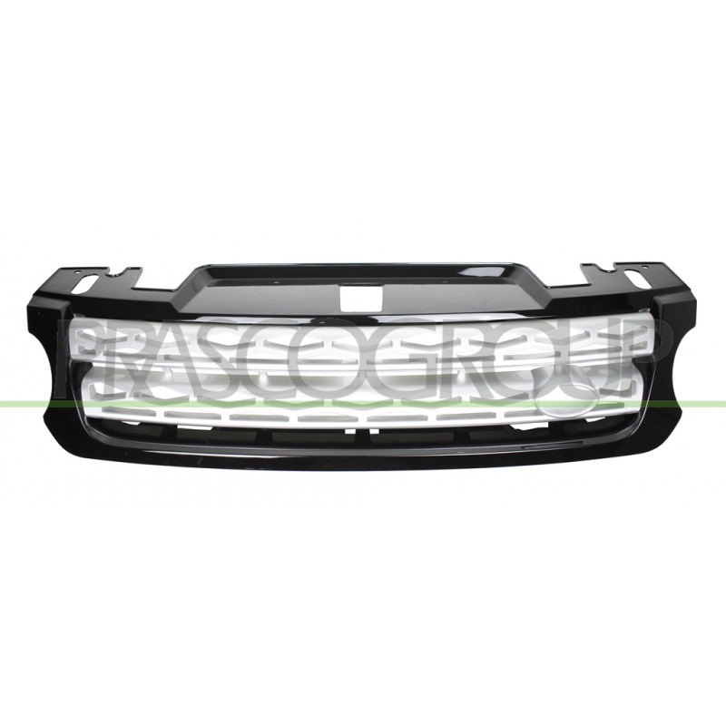 Grille de calandre noir brillant et argent Grille de calandre noir brillant et argent