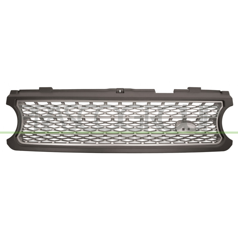 Grille de calandre grise foncé et argent Grille de calandre grise foncé et argent
