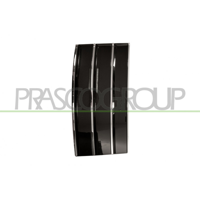 Bandeau noir brillant et chrome de porte avant côté chauffeur Bandeau noir brillant et chrome de porte avant côté chauffeur