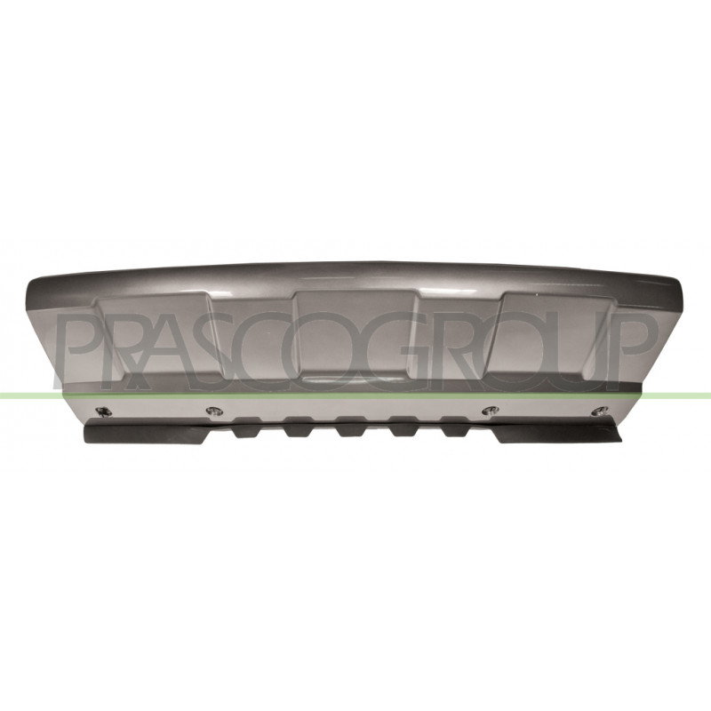 Spoiler central gris de pare-chocs avant Spoiler central gris de pare-chocs avant