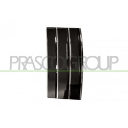 Bandeau noir brillant et chrome de porte avant côté passager