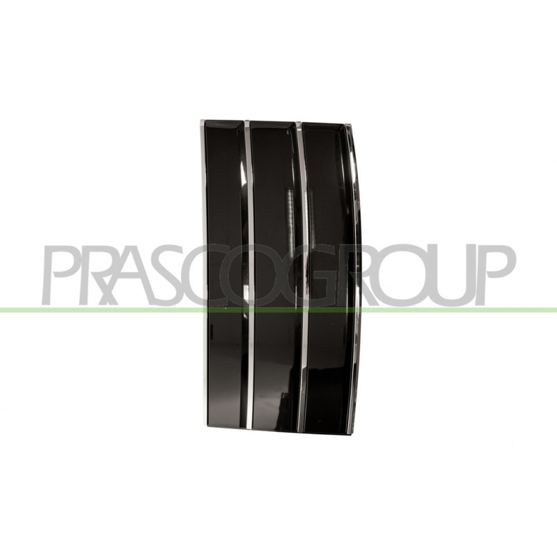 Bandeau noir brillant et chrome de porte avant côté passager Bandeau noir brillant et chrome de porte avant côté passager