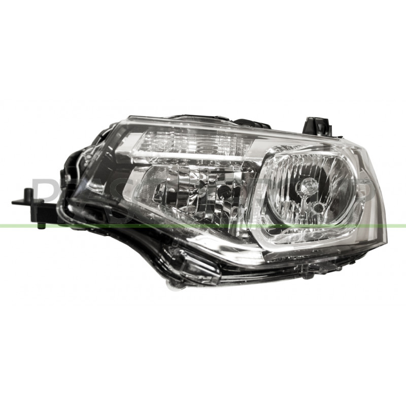 Phare Gauche H7+Hb3 Electrique Avec Moteur-Noir Phare Gauche H7+Hb3 Electrique Avec Moteur-Noir
