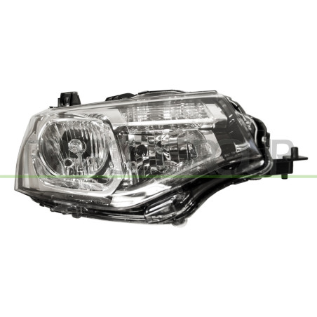 Phare Droit H7+Hb3 Electrique Avec Moteur-Noir