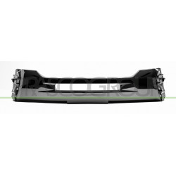 Bandeau central noir brillant de pare-chocs avant