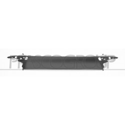 Bandeau central noir brillant de pare-chocs avant