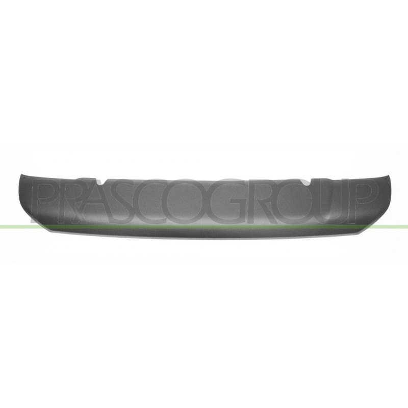 Bandeau central noir de pare-chocs avant Bandeau central noir de pare-chocs avant