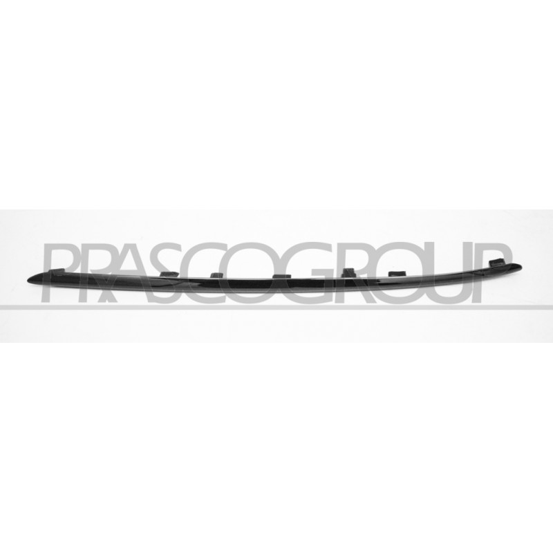 Moulure inférieure noir brillant de grille de calandre côté passager Moulure inférieure noir brillant de grille de calandre côté passager