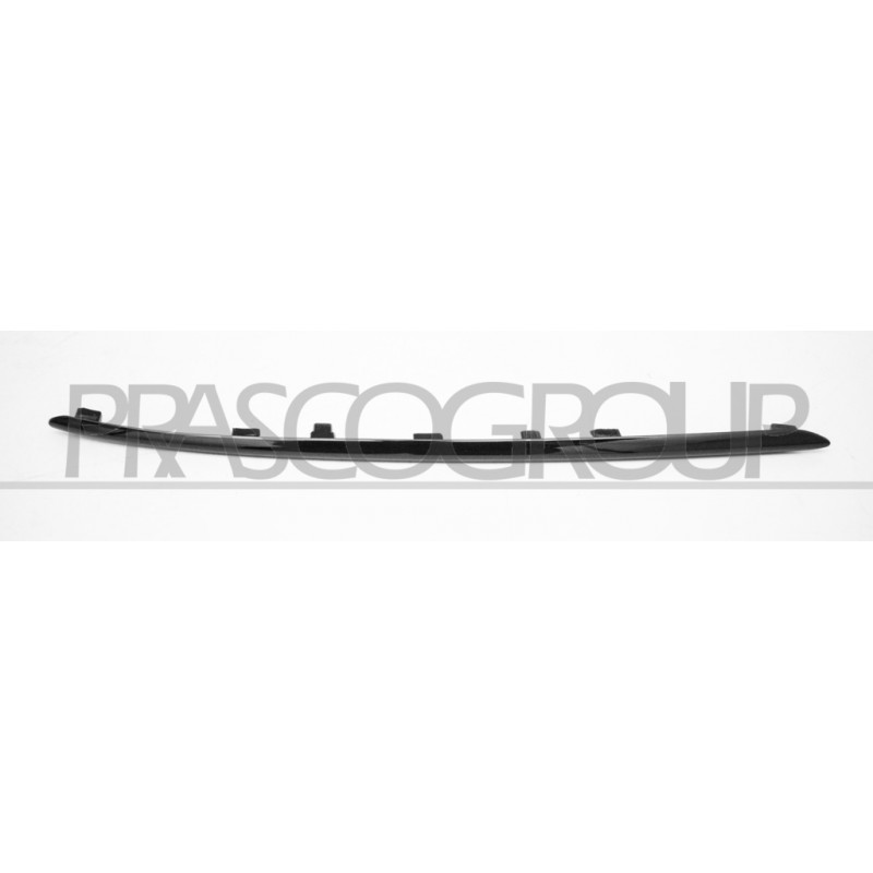 Moulure inférieure noir brillant de grille de calandre côté chauffeur Moulure inférieure noir brillant de grille de calandre côté chauffeur