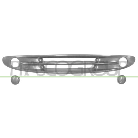 Grille de calandre gris