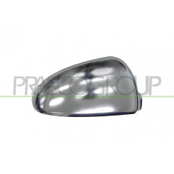 Coque de rétroviseur chrome côté passager