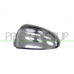 Coque de rétroviseur chrome côté chauffeur