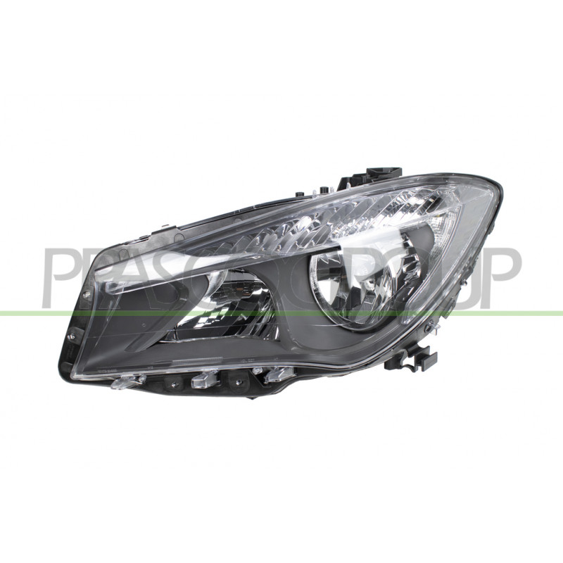 Phare Gauche H7+H15 Electrique Avec Moteur-Noir Phare Gauche H7+H15 Electrique Avec Moteur-Noir