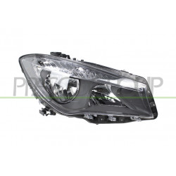 Phare Droit H7+H15 Electrique Avec Moteur-Noir