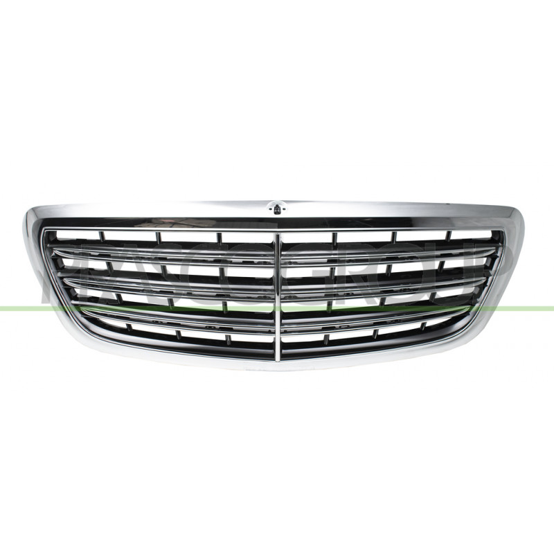 Grille de calandre chrome noir brillant Grille de calandre chrome noir brillant