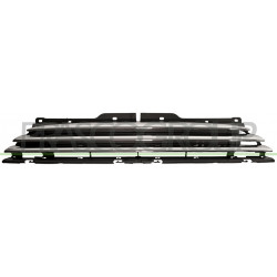 Grille de calandre noir avec moulure chrome