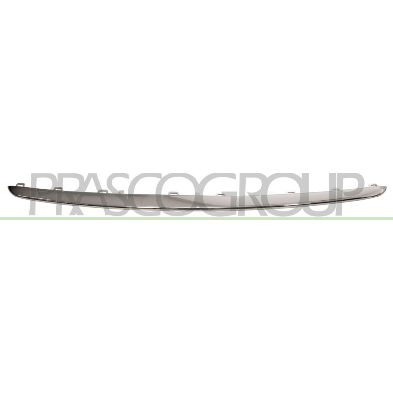 Moulure chrome de grille de calandre centrale Moulure chrome de grille de calandre centrale