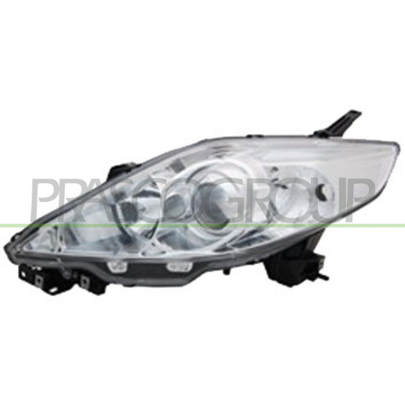 Phare Gauche H7+Hb3 Elecrique Avec Moteur Chrome' Phare Gauche H7+Hb3 Elecrique Avec Moteur Chrome'