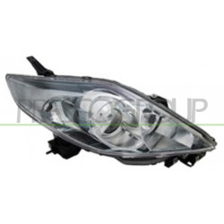 Phare Droit H7+Hb3 Electrique Sans Moteur-Noir