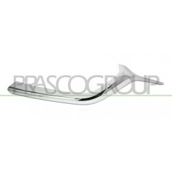 Moulure chrome de grille de calandre côté chauffeur