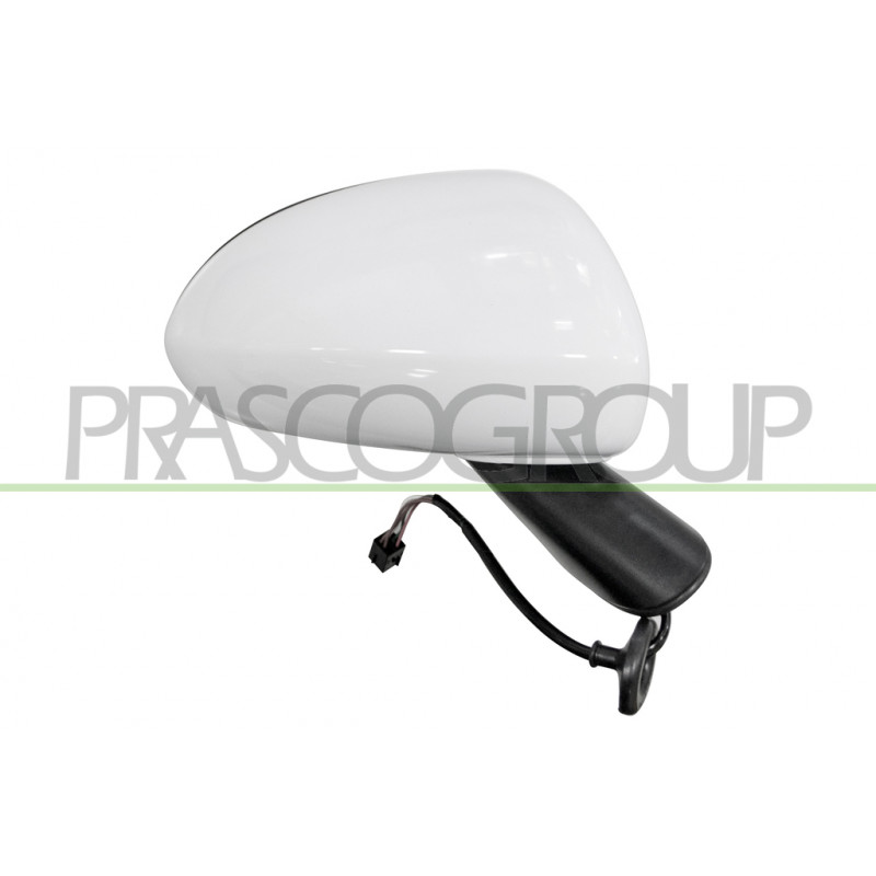 Retroviseur Droit Elelctrique-Chauffant-Coquille Avec Appret Blanc-Bras Noir 6H5 Retroviseur Droit Elelctrique-Chauffant-Coquille Avec Appret Blanc-Bras Noir 6H5