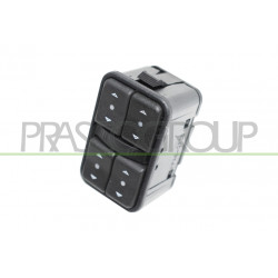 PANNEAU A BOUTON-POUSSOIR NOIR-4 INTERRUPTEURS-LEVE VITRE-PORTE AVANT GAUCHE-12