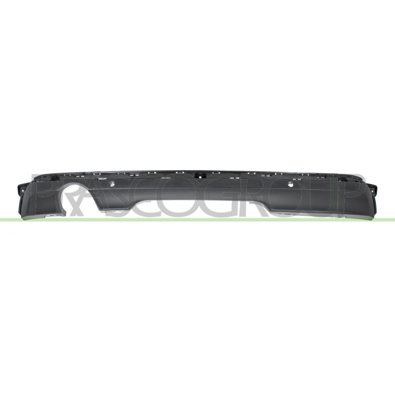 Spoiler De Pare-Chocs Arriere Noire Structure'-Avec Trous Lavephares+Supports Ca